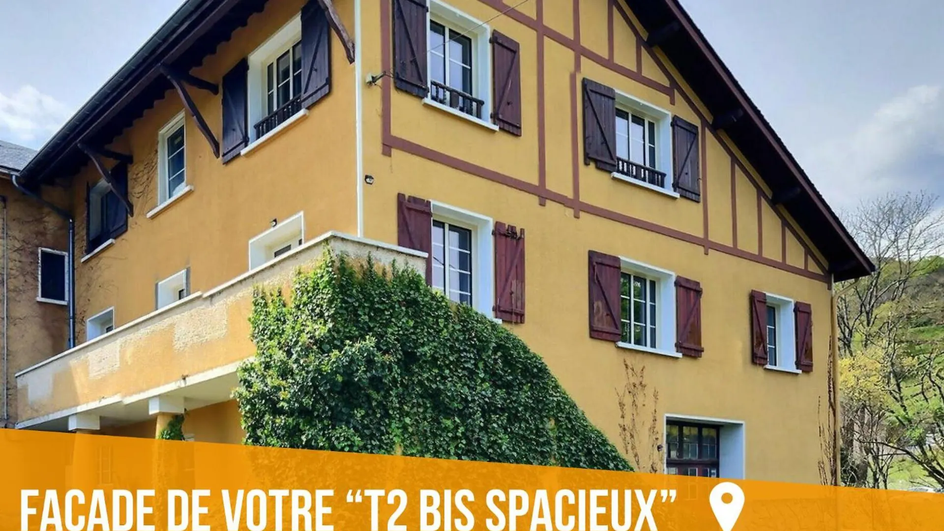 Magnifique, T2 Bis Spacieux & Calme, Neuf, Parking Gerde フランス
